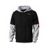 Cool Sweatshirt Men Hip Hop patchwork Long Sleeve Pullover contrast Hoodies Sweatshirt hoodies - menochic